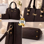Dior 2pc hand bag set( ALLOW TO OPEN AND FREE SHIPPING )