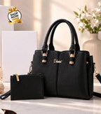 Dior 2pc hand bag set( ALLOW TO OPEN AND FREE SHIPPING )